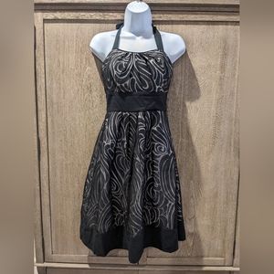 White House Black Market halter dress - size 0
